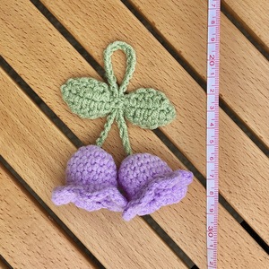Nuovo Stile di Ciondolo a <span class=keywords><strong>Campanula</strong></span> in Cotone Intrecciato, Morbido e Adorabile, con un Filo di Campanule per la Creazione di Gioielli - Product Image 2