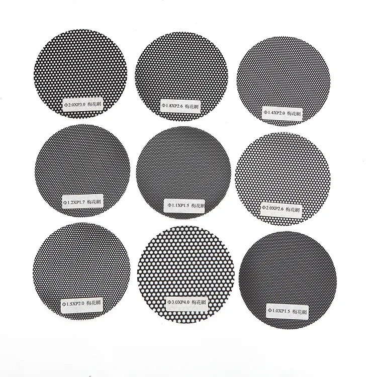 Professionele Fabriek Gecoat Staal Wiree Metale Covers Accessoires Decoratieve Cirkel Speaker Grill