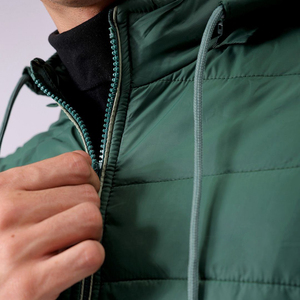 High Quality Customized Logo 100% Nylon Soft Warm <b>Puffer</b> <b>Jackets</b> <b>Men</b> Plus Size Padded <b>Hooded</b> <b>Puffer</b> <b>Jackets</b> - Product Image 6