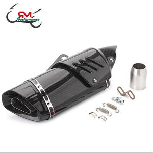 ท่อไอเสียรถจักรยานยนต์ M1 Akra คาร์บอนไฟเบอร์เต็มตัว สำหรับ BN302 TNT300 <span class=keywords><strong>TRK</strong></span> 502 Z400 ท่อไอเสียแบบสปอร์ต - Product Image 1