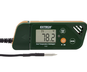 อุปกรณ์บันทึกข้อมูลความชื้นแบบ USB RHT35จาก Extech 0.1ถึง99.9% RH 300 1100 hPa USB รักษาอุณหภูมิความชื้นสำหรับ HVAC Mo - Product Image 3