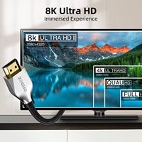 Câble HDMI 2.1 ZOGUO 8K 48 Gbps 60 Hz ultra haute vitesse en PVC