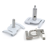 Kit de suspension de câbles pour systèmes de suspension de luminaires, avec pinces de fixation pour plafonds suspendus M4 M5 et rails d'éclairage