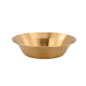 Assiette creuse ronde en acier inoxydable, couleur unie, pour la restauration hôtelière et les événements - Product Image 2