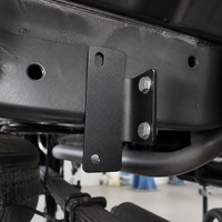 Pièces pliées sur mesure en L noires pour CNC, utilisables dans le secteur des camions, avec services de dessin inclus