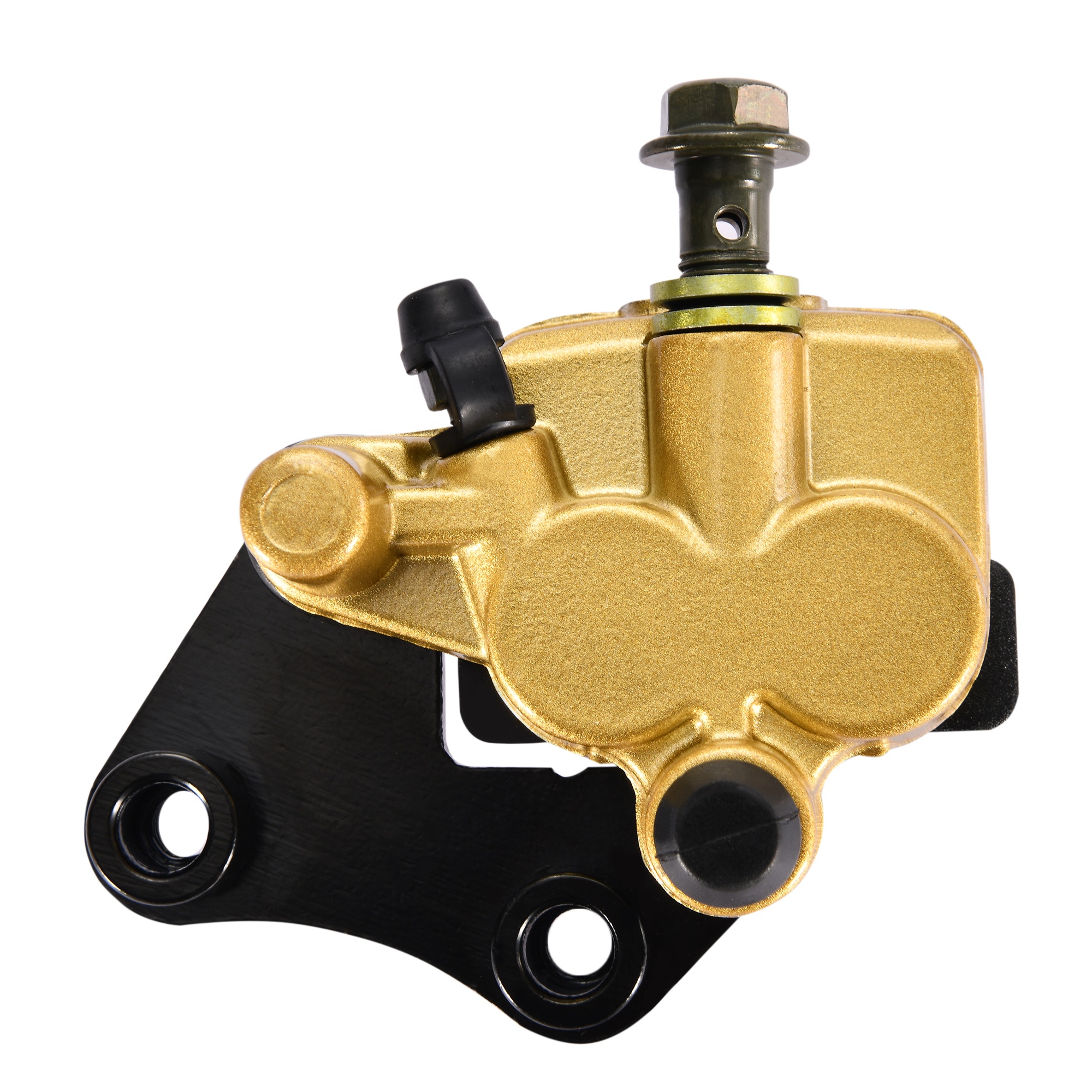 GOLD 8mm Banjo Back Rear Hydraulic Brake Master Cylinder PIT PRO - Foto 9