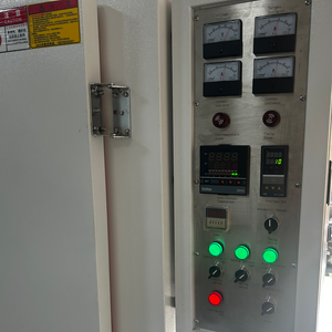 فرن تجفيف بالهواء الساخن مخصص بدرجة حرارة ثابتة 300 درجة مئوية، فرن صناعي دفعي 220 فولت 28 كيلو واط 100 كجم مع ضمان 3 سنوات للبلاستيك والمواد الكيميائية - Product Image 3