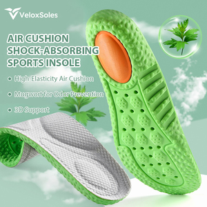 Semelles orthopédiques personnalisées pour le confort sportif avec massage à coussin d'air épais et absorption des chocs du pop-corn pour hommes et femmes - Product Image 3