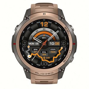 Montre connectée DM59 2026 avec carte hors ligne, GPS intégré, écran AMOLED 1,43 pouces, étanche 5 ATM, boussole, assistant vocal IA pour hommes - Product Image 1