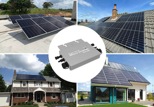 Duy nhất giai đoạn Micro Inverter cho off-lưới năng lượng mặt trời hệ thống tần số thấp <span class=keywords><strong>DC</strong></span> để <span class=keywords><strong>AC</strong></span> Wifi thông tin liên lạc MPPT điều khiển 120V bắt đầu volta - Product Image 6