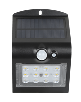 Lampe solaire extérieure pour jardin, cour, patio, clôture, éclairage de sécurité