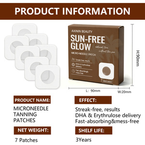 AiXin - Parche de Microagujas para Bronceado sin <span class=keywords><strong>Sol</strong></span>, de Absorción Rápida y sin Manchas, para un Bronceado Natural - Product Image 6