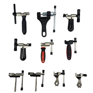 Herramienta universal de acero para cadena de bicicleta y motocicleta, cortador, removedor e instalador de cadenas, herramienta de reparación para mantenimiento y fijación de bicicletas - Product Image 1