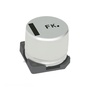 Condensador Original CAP ALUM 100UF 20% 25V SMD de Montaje en Superficie EEE-FK1E101AL 100 uF - Product Image 1