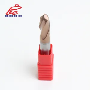 HRC55 Carbide Ball Nose End Moinho 2 Flauta Carbide Cutter End Mill Bits D10X75 End Mill Tools