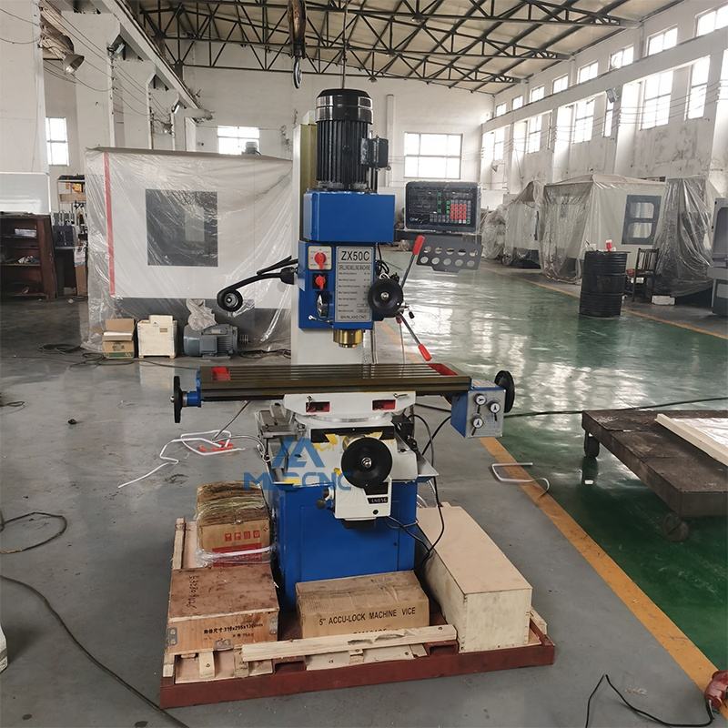 New ZX50A Portable Spindle Travel 120mm Mini Metal 4-Axis Energy