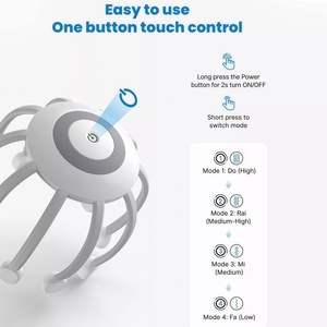 CZFIT Masajeador de Cabeza de Pulpo de Alta Calidad, Masajeador de Descompresión para la Relajación Profunda, 360 °   Conexión Envolvente - Product Image 6