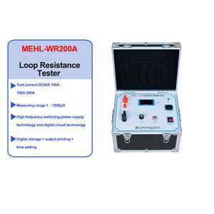 เครื่องทดสอบความต้านทานแบบสัมผัส MEHL-WR200A เครื่องทดสอบความต้านทานแบบ50A 200A 150A 100A - Product Image 3