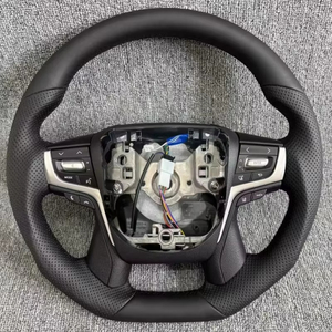 Volante de Cuero Completo para Toyota Land Cruiser LC300 Hilux <span class=keywords><strong>Vigo</strong></span> N70 Tundra Allion - Product Image 1