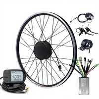 Kit de conversion de vélo électrique avec moteur de moyeu 36V 250W/350W, propulsion avant/arrière, construction en acier pour vélo à assistance au pédalage