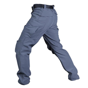 Nouveauté : Pantalon cargo mi-long en coton brodé, coupe droite, imperméable, respirant, coupe-vent, décontracté pour homme, idéal pour l'hiver - Product Image 2