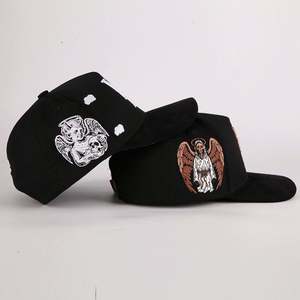 Gorra de Béisbol Unisex con Logotipo Personalizado, 5 Paneles, Estilo Deportivo Urbano, Visera Curva, Venta al por Mayor, 100% Poliéster, Gorra de Gamuza Negra 3D - Product Image 3