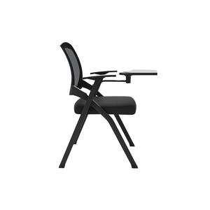 Chaise de formation pliante confortable avec table intégrée et tableau d'écriture pour salles de conférence et de formation - Product Image 3