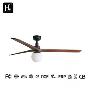 Ventilador de Techo con Luz LED de Estilo Nórdico, Ventilador de Techo con Control Remoto para Dormitorio, Estilo Rústico - Product Image 4