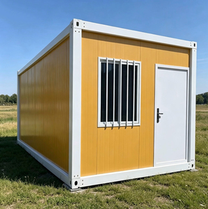 Maison conteneur à assemblage rapide, maison modulaire préfabriquée, bureau portable en kit, structure en acier, dortoir temporaire - Product Image 1