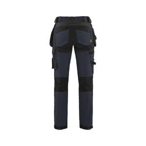 BLAKLADER - 719216458699C48 Women's 4-way <b>stretch</b> craftsman <b>trousers</b> Dark navy/<b>Black</b> - EAN 7330509741740 WORK <b>TROUSERS</b> - Product Image 2