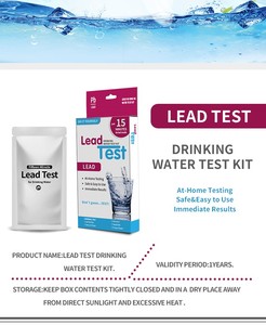 Nhà thử nghiệm cho chì trong nước thành phố hoặc nước giếng phát hiện để 5ppb kiểm tra chì trong nước uống <span class=keywords><strong>Kit</strong></span> kiểm tra - Product Image 2