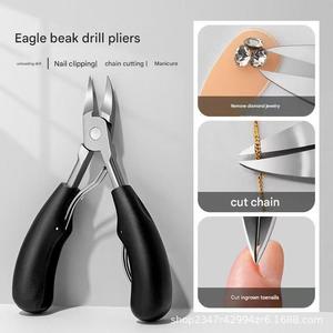 Kit de <span class=keywords><strong>coupe</strong></span>-ongles incarnés en acier inoxydable, pince à ongles pour peaux épaisses et dures, <span class=keywords><strong>coupe</strong></span>-callosités, ciseaux à ongles pour paronychie - Product Image 2