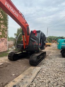 Excavatrice Hitachi ZX120 130 200 d'occasion, meilleures performances, modèle de 12 tonnes avec moteur et boîte de vitesses d'origine, pelle d'occasion, EPA CE - Product Image 2