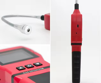 Analyseur de gaz combustible numérique LCD portable intrinsèquement sûr avec capteur catalytique et batterie au lithium rechargeable, fonction sonore