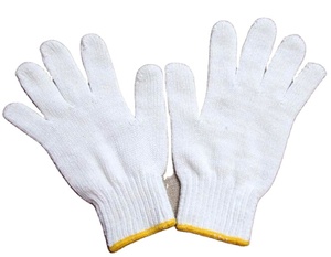 Guantes de algodón para trabajo de seguridad, alta calidad, barato, 60g - Product Image 2