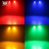 Contrôle DMX couleur complète 18 pièces 4 en 1 5 en 1 6 en 1 Lumière de scène LED plate colorée pour DJ Fête Mariage Bar Disco