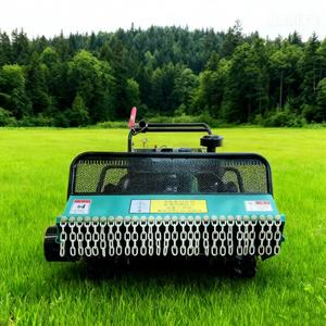 Tondeuse à gazon à chenilles en caoutchouc Al Lterrain Télécommande Robot Pente Tondeuse à gazon autopropulsée 4 Temps - Product Image 5