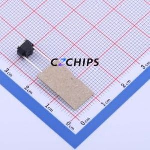 GT-TC141A-H043-L1 Tactile Switch Through hole Component THT,6x6mm Switch Single Pole Single Throw Round Button 1.6N Through Hole - Product Image 2