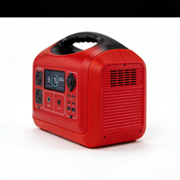 Station d'alimentation portable personnalisée 1200W 220V/230V avec prise EU, pour camping en extérieur, alimentation solaire, batterie LiFePO4, MPPT, onde sinusoïdale pure