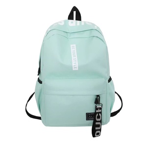 Low Price Promotion Custom Soft Back School <b>Backpack</b> Dustproof <b>Waterproof</b> Fashion Zipper Unisex Polyester Leisure Student - Product Image 1
