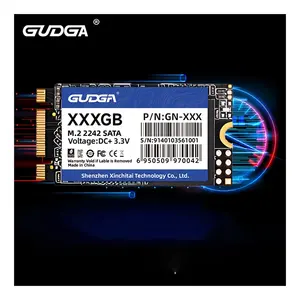 GUDGA M.2 NGFF SSD SATA3 1tb 512gb 256gb 128gb M.2 2242 NGFF SSD Internal Solid State drive Hard Disk hdd untuk Laptop Desktop