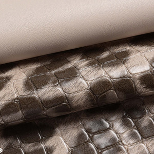 <span class=keywords><strong>Pelle</strong></span> Sintetica con Motivi Leopardati Effetto Lucertola 1,2 mm Semi-PU Stampata Materiale Artificiale per Portafogli e Borse - Product Image 2