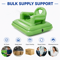 Chaise de jeu aquatique gonflable avec pulvérisateur intégré, chaise flottante pour adultes pour piscine et plage