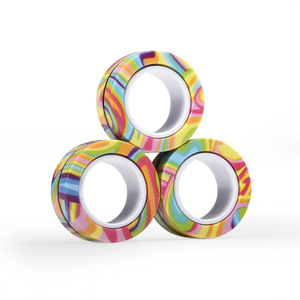 Focus Enhancer Fidget Toy Concentration Fidget <b>Ring</b> Small Fidget Toy Set for Kids School Study Focus Daily Use - Product Image 6