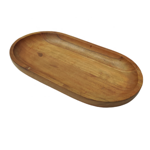 Bandeja Rectangular de Madera de Mango – Plato de Madera Seguro para Alimentos para Restaurantes, Hoteles, Servicios de Catering, Mesas de Cocina y Exhibición de Alimentos - Product Image 1