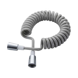 Haute qualité laiton écrou PVC <span class=keywords><strong>Flexible</strong></span> rétractable tuyau <span class=keywords><strong>de</strong></span> <span class=keywords><strong>douche</strong></span> ressort <span class=keywords><strong>court</strong></span> pour salle <span class=keywords><strong>de</strong></span> bain eau plomberie qualité tuyaux <span class=keywords><strong>de</strong></span> plomberie - Product Image 5