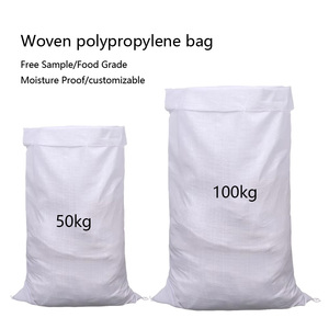 Sacos de Polipropileno Tejido de 50 kg y 100 kg, Bolsas Resistentes para Arroz, Alimento para Animales, Granos, Empaque Agrícola - Product Image 1