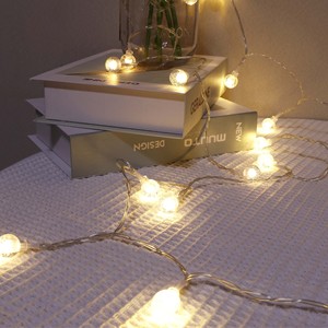 Guirnaldas de luces solares con 10 chips LED, luces decorativas impermeables para exteriores, para jardín, patio, balcón, iluminación ambiental del hogar - Product Image 4