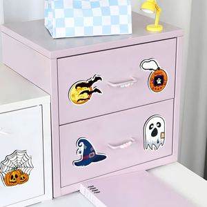 Décorations de fête d'Halloween : Citrouilles, feuilles d'érable, aimants souples pour réfrigérateur sur le thème d'Halloween et de l'automne - Product Image 6