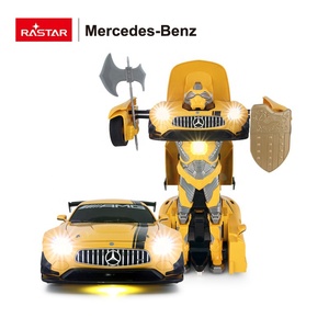Rastar Benz Mercedes-benz GT3 Voiture <span class=keywords><strong>Robot</strong></span> <span class=keywords><strong>Transformable</strong></span> Sous Licence Kit Jouet Voiture Plastique R/C 1:14 Unisexe Modèle Plastique 74800 - Product Image 4